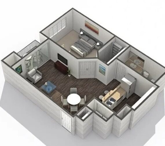 Ascent One Bedroom