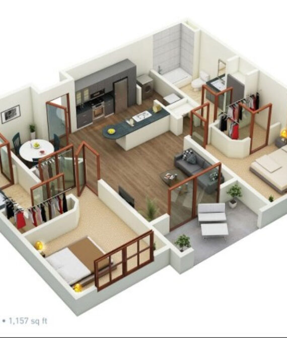 Liv North Scottsdale Two Bedroom Floor Plan